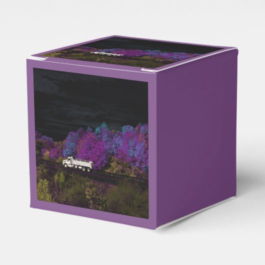 オスカー葉パーティー フェイバーボックス (正面サイド)