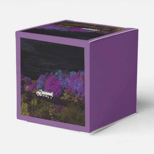 オスカー葉パーティー フェイバーボックス (裏面サイド)