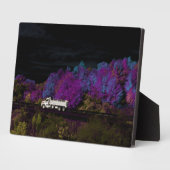 オスカー葉パーティー フォトプラーク (側面)