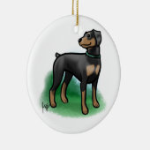 "オスカー"のカスタムなオーナメント セラミックオーナメント (右)