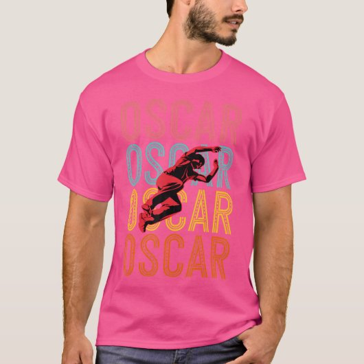 オスカー カスタム パルクール 愛好家 Tシャツ (正面)