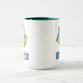 オスカー・ザ・グラウチの森のフェイス マグカップ (中央)