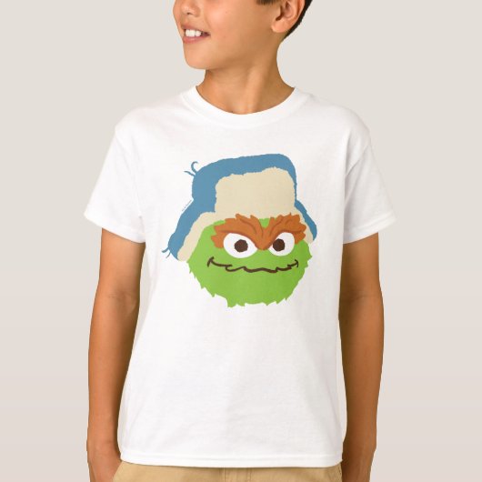 オスカー・ザ・グラウチの森のフェイス Tシャツ (正面)