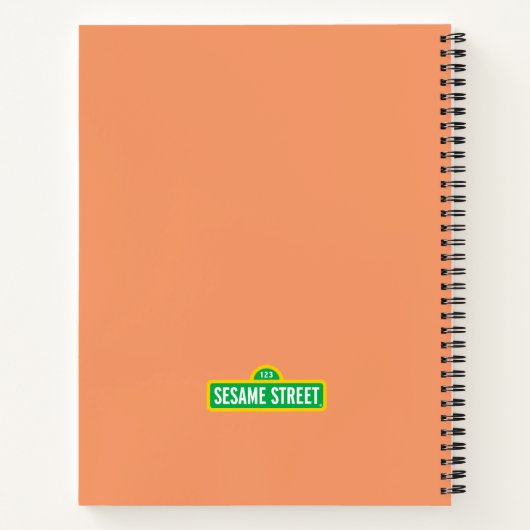 オスカー・ザ・グラウチ | モンスターの宝バッジ ノートブック (裏面)