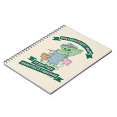 オスカー・ザ・グラウチ | モンスターの宝物 グラフィック ノートブック (左側)