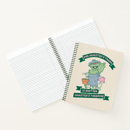 オスカー・ザ・グラウチ | モンスターの宝物 グラフィック ノートブック (内部)