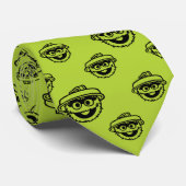オスカー・ザ・グラウチ 緑のパターン ネクタイ (ロール)