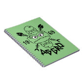 オスカー・ザ・グルーフ・スケート・ロゴ – Aggro 1969 ノートブック (右側)