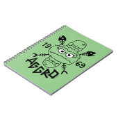 オスカー・ザ・グルーフ・スケート・ロゴ – Aggro 1969 ノートブック (左側)