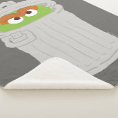 オスカー・ザ・グルーフ&ズ・ゴミ箱 シェルパブランケット (3/4)