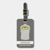 オスカー・ザ・グルーフ&ズ・ゴミ箱 |情報の追加 ラゲッジタグ (正面縦)