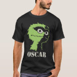 『オスカー・ザ・グルーフ・ハーフ』 Tシャツ<br><div class="desc">この中途半端な顔は？『グロウチ・オスカー！       © 2014セサミ・ワークショップ』です。www.sesamestreet.org</div>