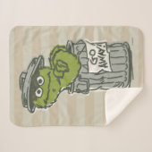 オスカー・ザ・グルーフ・ヴィンテージ シェルパブランケット (正面(横))