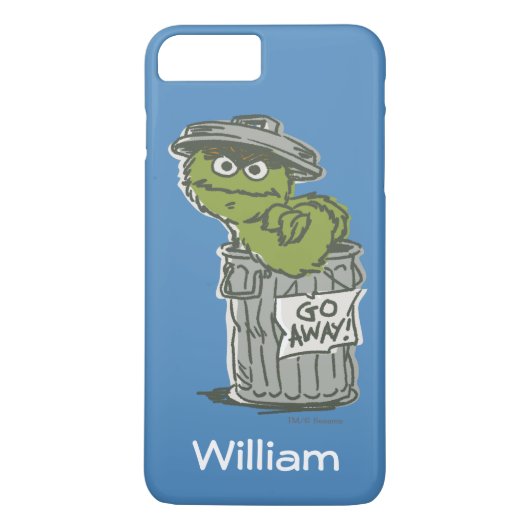 オスカー・ザ・グルーフ・ヴィンテージ |名前の追加 Case-Mate iPhoneケース (裏面)