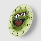 『オスカー・ザ・グルーフ』 |水彩の傾向 ラウンド壁時計 (傾斜)