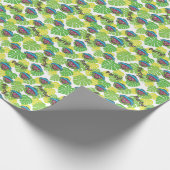 『オスカー・ザ・グルーフ』 |熱帯パターン ラッピングペーパー (角)