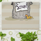 オスカー・ザ・グロウチ・スクラム キッチンタオル (折り畳み)