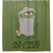 オスカー・ザ・グローチ |素晴らしアウトドア シャワーカーテン (正面)