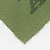 オスカー・ザ・グローチ |素晴らしアウトドア フリースブランケット (角)