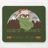 オスカー・ザ・グローチ |素晴らしアウトドア マウスパッド (正面)