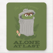 オスカー・ザ・グローチ |素晴らしアウトドア マウスパッド (正面)