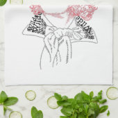 オスカー・ワイルドの言葉 キッチンタオル (折り畳み)