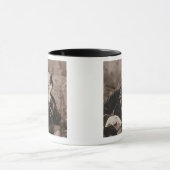 オスカー・ワイルド(1854-1900年)のポートレート、1882年(b/wのpho マグカップ (中央)