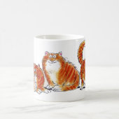 "オスカー"猫のマグ コーヒーマグカップ (中央)