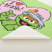 オスカー「私はゴミを愛している」バレンタイン シェルパブランケット (3/4)