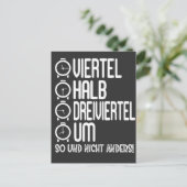 オスシオストドイチェウルゼイトオスシヴィエルテルハルブウムウル ポストカード (スタンド正面)