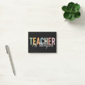オススメの先生への感謝を込めたギフト Back to School ポストイット (オフィス)