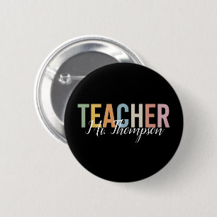 オススメの先生への感謝を込めたギフト Back to School 缶バッジ