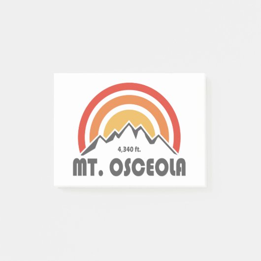 オスセオラ山（ニューハンプシャー州） ポストイット (正面)