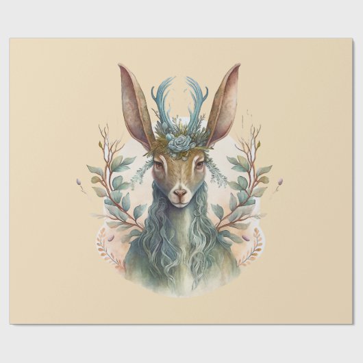 オスタラウィッカ信者マジカルスタグデクページ ラッピングペーパー (フラット)