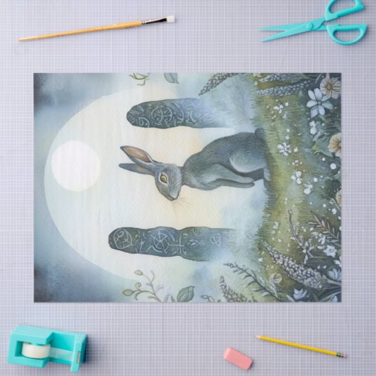 オスタラウィッカ信者魔法ハレスタンディングストーンデクページ 薄葉紙 (クラフト)