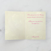 オスタラバニーグリーティングカード シーズンカード (内部)