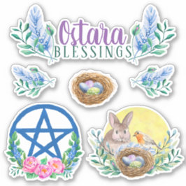 オスタラ春エクニオンウィッカサブバットフローラ シール