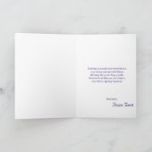 オスタラ春カニオンバニー異教の復活祭 シーズンカード (内部)