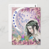 オスタラ異教のファンタジーアートハガキ ポストカード (正面/裏面)