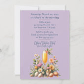 オスタラ・ブランチ＆バブルリー  招待状 + ダウンロード (裏面)