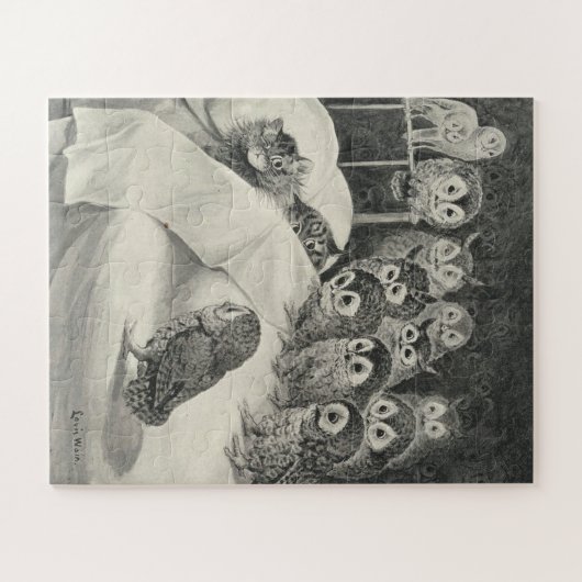 オスターキャッツ悪夢。ルイワーイン ジグソーパズル (横)