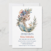 オスタータ春分の花の女神サブバット 招待状 (正面)