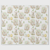 オスターラビットラッピング紙 ラッピングペーパー (フラット)