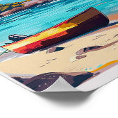 オスターレグメキシコトラベルプリント ポスター (角)