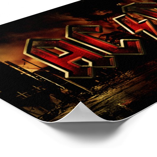 オスターAC/DC ポスター (角)