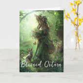 オスタ賛美ラグリーティングカード カード (黄色い花)