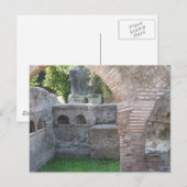 オスティアアンティカハーバーシティオブエンシェントローマ ポストカード (正面/裏面)