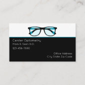 オステオパシードクターアポイントメント光テーマ 名刺 (正面)