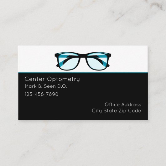 オステオパシードクターアポイントメント光テーマ 名刺 (正面)