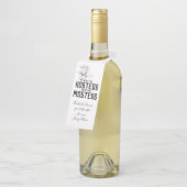 オステスギフトワインフローラバラ ボトルネックタグ (アングル)